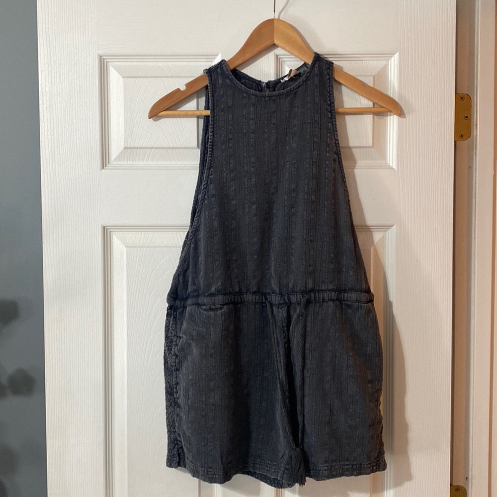 Roxy Women’s Gray Romper with pockets
